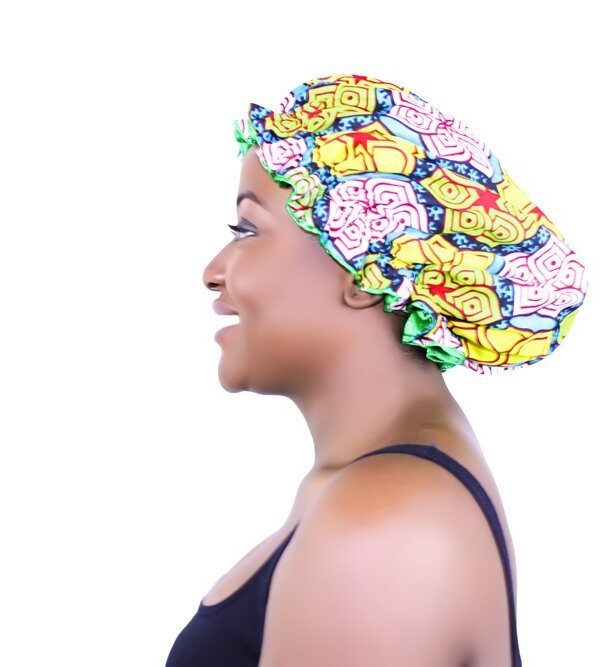 Blue Hair Bonnet