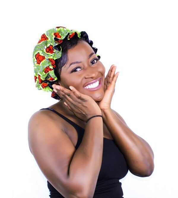 Lime Green Hair Bonnet